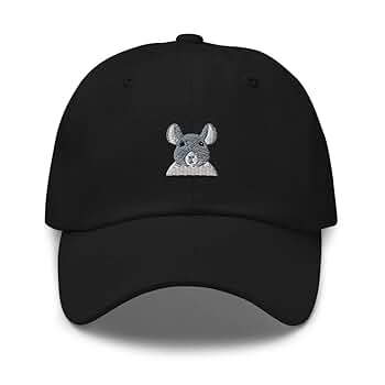 Rat hat, Embroidered Unisex Baseball hat, Rat Hats for Men